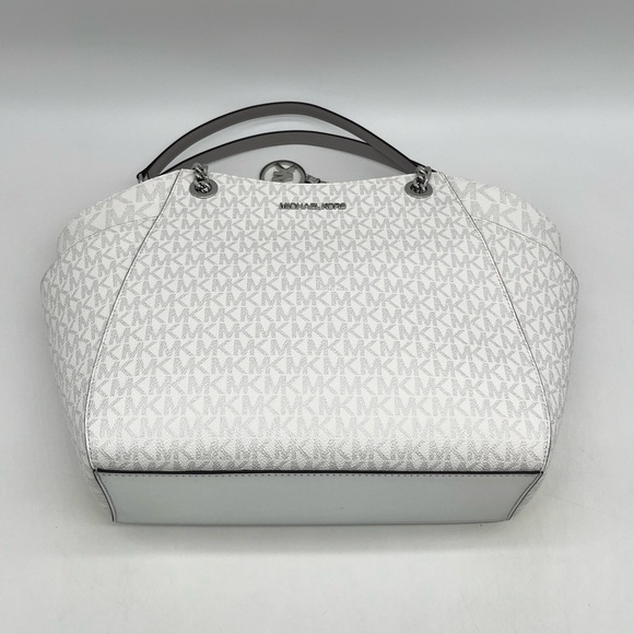 Michael Kors Large Chain Shoulder Tote Bag - Picture 5 of 9